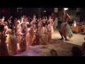 Bula dance at Mana Island resort