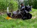 Rammy Flail mower 120 ATV. Lawn mower ATV.