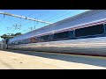 Amtrak Viewliner 1 125mph test train Westwood MA!