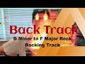 Johnny Million Backing Track. D minor to F Major Basic Rock Groove.