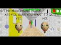 A FPE Fan tries to beat Baldi's Basics...