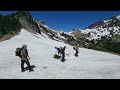 PCT Day 94 | Into Goat Rocks Wilderness | Wet, snowy, hot, slippery | Incredible views & Cispus Pass