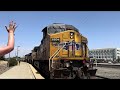 Railfanning at Roseville (ft. UP Powermove & Amtrak 5 & Railfaners) | Sac G Rail Productions