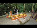 This HOMEMADE Chainsaw Sawmill is a GAME CHANGER.