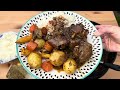 How To Cook Oxtail Potjiekos - Beef Potjie - South African Food  #potjiekos #potjie #braai #oxtails