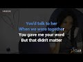 Olivia Rodrigo - traitor ( KARAOKE with BACKING VOCALS )