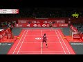 gregoria mariska tunjung vs kim ga eun : 21-14  20-22  21-17 #badminton