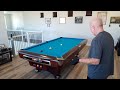 9-ball break and run with shot explanation.