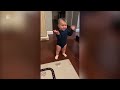 This baby has the most ADORABLE 'conversation' with her dad. | Funny Baby Talking
