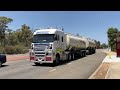 Australian Road Trains and Trucks at Greenmount Hill