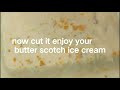 Easy Butter Scotch Ice Cream Recipe | Ice Cream Recipe | Amna kitchen