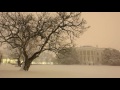 Winter Storm Jonas White House Timelapse