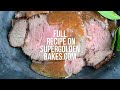 Easy & Delicious Air fryer Roast Beef |  Supergolden Bakes
