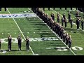 Notre Dame Marching Band PreGame at SunBowl