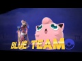 Super Smash Brothers Wii U Online Team Battle 76 Jigglypuff's Rest Explosion Attack