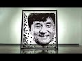 Jackie Chan chopsticks portrait by REDhongyi