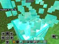 Minecraft but diamond block