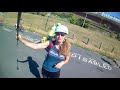 How to stop and control speed on down hills and slopes on inline skates or rollerblades.