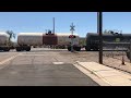 Union Pacific 1047 local at the 20th st. Crossing in Phoenix
