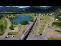 Palmer Lake, Colorado - Railroad Track and Train