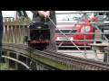 Radio Controlled 5 inch Gauge Ex-LMS Black 5 44873 Hauling Freight Train - RC Live Steam Locomotive