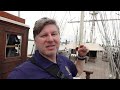 1800's Sailing Ship The Elissa / Tour Below Deck / Galveston Texas