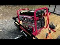 Generator Engine Dies Out Quickly - Only Runs for a Second (Not the Oil Sensor)
