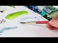 How to Watercolor TEN Easy Objects For Your Full Landscape Paintings