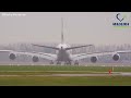 AWESOME REVERSE EMIRATES A380 At Amsterdam Airport Youtube