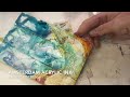 Turn $1 into FINE ART  -  Great Idea for Artists on a Budget + My Favorite Crackle Medium