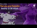 Naruto and Sasuke’s Bounty 🔥⚡️🔥⚡️🔥⚡️ (part 3) #narutoxsasuke