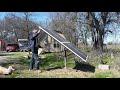 Solar panel tilt and rotate bracket for manually tracking the sun.