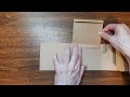 Mini folios using pink monarch prints kits | made as gifts