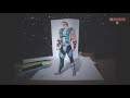 3D ART DESENHANDO SUB ZERO MORTAL KOMBAT EM 3D | PERSPECTIVE TRICK