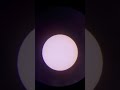sun through telescope 12/3/21