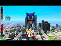 Upgrading SONIC into the BIGGEST EVER in GTA 5