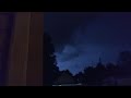 Here a small video from last nights storm .was not able to do much .