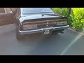 68 Firebird exhaust sound 1