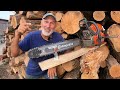 AWESOME NEW CHAINSAW SHARPENING TOOL - BAR VICE