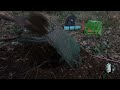 BUSHCRAFT. Winter winds hit me again.  Challenging strong winds built the survival shelter. vlog.14