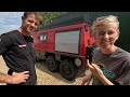 It's TIME!!! Fitting Our SELF-BUILT Pop Top Roof Conversion! Expedition Camper Build