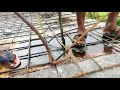 Roof construction step by step procedure-Centering and Shuttering- Metal Rod Binding-Building strong