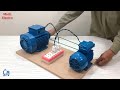 How To Make 220 Volt Free Energy Generator With 3 Kw Low RPM Alternator At Home