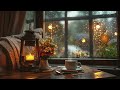 Relax with Night Jazz Piano and Soft, Gentle Rain Sounds 🌧️ ~ Smooth Jazz Instruments ~ Calm Music ☕