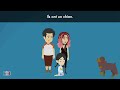 Useful French Cartoons: my neighbors - mes voisins - Easy French with subtitles