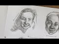 Drawing my followers!:D Portrait Drawing DEMO! #drawmechrishong