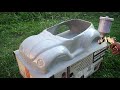 Beetle Vw Pedal Car - Restoration Abandoned Old Rusty Car