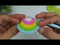 The most beautiful crochet keychain I've ever made | Crochet Gift ideas