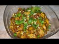 Dhaba style spicy and crispy fried alo gobi