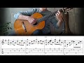 Autumn Leaves  - Fingerstyle Guitar | TAB
